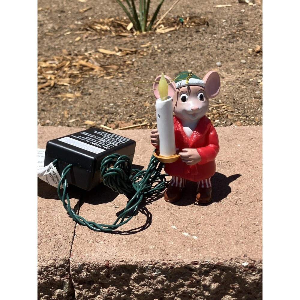 Mr Christmas Goodnight Lights Out works 5.5" tall